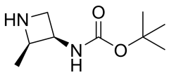 tert-butyl N-[cis-2-methylazetidin-3-yl]carbamate hydrochloride (racemic)