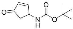 tert-butyl N-(4-oxocyclopent-2-en-1-yl)carbamate