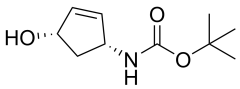 tert-butyl N-[(1R,4S)-4-hydroxycyclopent-2-en-1-yl]carbamate