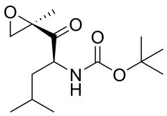 tert-butyl N-[(2S)-4-methyl-1-[(2R)-2-methyloxiran-2-yl]-1-oxopentan-2-yl]carbamate