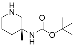 tert-butyl N-[(3R)-3-methylpiperidin-3-yl]carbamate