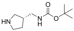 tert-butyl N-[(3R)-pyrrolidin-3-ylmethyl]carbamate