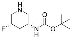 tert-butyl N-[(3R,5S)-5-fluoropiperidin-3-yl]carbamate