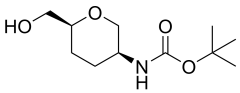 tert-butyl N-[(3S,6S)-6-(hydroxymethyl)oxan-3-yl]carbamate