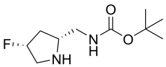 tert-butyl N-{[(2R,4R)-4-fluoropyrrolidin-2-yl]methyl}carbamate hydrochloride