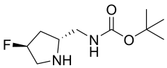 tert-butyl N-{[(2R,4S)-4-fluoropyrrolidin-2-yl]methyl}carbamate hydrochloride