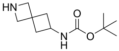 tert-butyl N-{2-azaspiro[3.3]heptan-6-yl}carbamate