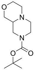 tert-butyl octahydropiperazino[2,1-c]morpholine-8-carboxylate