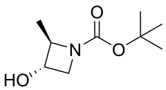 trans-tert-butyl-3-hydroxy-2-methylazetidine-1-carboxylate