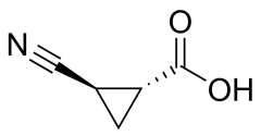 trans-2-cyanocyclopropane-1-carboxylic acid
