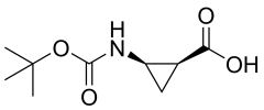 (1S,2R)-2-[[(1,1-Dimethylethoxy)carbonyl]amino]cyclopropanecarboxylic acid