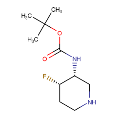 tert-butyl N-[(3R,4S)-4-fluoropiperidin-3-yl]carbamate