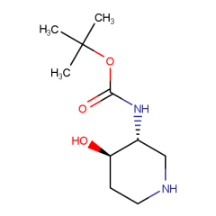 tert-butyl N-[(3R,4R)-4-hydroxypiperidin-3-yl]carbamate