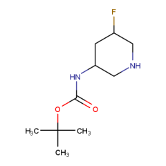 tert-butyl (3S,5R)-5-fluoropiperidin-3-ylcarbamate