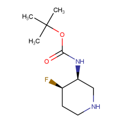 tert-butyl N-[(3S,4R)-4-fluoropiperidin-3-yl]carbamate