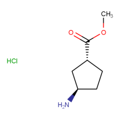 methyl (1R,3R)-3-aminocyclopentane-1-carboxylate hydrochloride