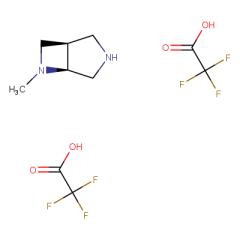 (1R,5S)-6-methyl-3,6-diazabicyclo[3.2.0]heptane bis(2,2,2-trifluoroacetate)