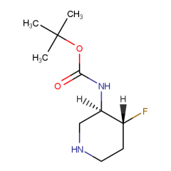 tert-butyl N-[(3R,4R)-4-fluoropiperidin-3-yl]carbamate
