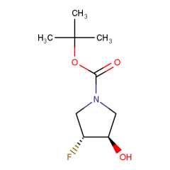 tert-butyl (3R,4R)-3-fluoro-4-hydroxypyrrolidine-1-carboxylate