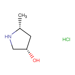 (3S,5R)-5-methylpyrrolidin-3-ol hydrochloride