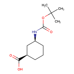 (1R,3S)-3-{[(tert-butoxy)carbonyl]amino}cyclohexane-1-carboxylic acid