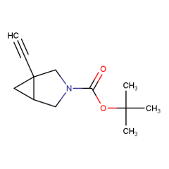 tert-butyl 1-ethynyl-3-azabicyclo[3.1.0]hexane-3-carboxylate