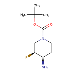 tert-butyl (3S,4R)-4-amino-3-fluoropiperidine-1-carboxylate