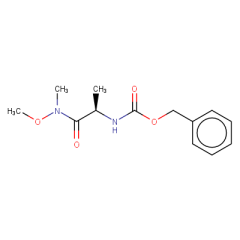 benzyl N-[(1R)-1-[methoxy(methyl)carbamoyl]ethyl]carbamate