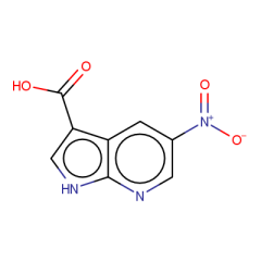 5-nitro-1H-pyrrolo[2,3-b]pyridine-3-carboxylic acid