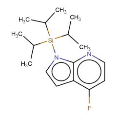 4-fluoro-1-[tris(propan-2-yl)silyl]-1H-pyrrolo[2,3-b]pyridine