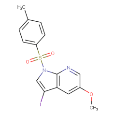 3-iodo-5-methoxy-1-tosyl-1H-pyrrolo[2,3-b]pyridine