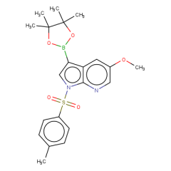 5-methoxy-1-tosyl-7-azaindole-3-boronic acid pinacol ester