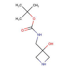 tert-butyl N-[(3-hydroxyazetidin-3-yl)methyl]carbamate