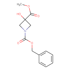 1-benzyl 3-methyl 3-hydroxyazetidine-1,3-dicarboxylate