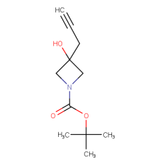 tert-butyl 3-hydroxy-3-(prop-2-yn-1-yl)azetidine-1-carboxylate