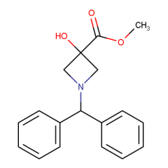 methyl 1-(diphenylmethyl)-3-hydroxyazetidine-3-carboxylate