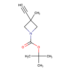 tert-butyl 3-ethynyl-3-methylazetidine-1-carboxylate