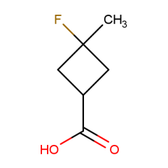 cis-3-fluoro-3-methylcyclobutane-1-carboxylic acid