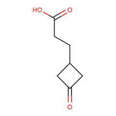 3-(3-oxocyclobutyl)propanoic acid