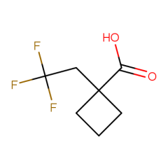 1-(2,2,2-trifluoroethyl)cyclobutane-1-carboxylic acid
