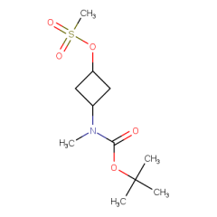 tert-butyl N-methyl-N-[(1r,3r)-3-(methanesulfonyloxy)cyclobutyl]carbamate