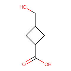 3-(hydroxymethyl)cyclobutane-1-carboxylic acid