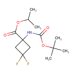 propan-2-yl 1-{[(tert-butoxy)carbonyl]amino}-3,3-difluorocyclobutane-1-carboxylate