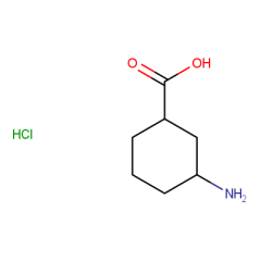 (1R,3S)-3-aminocyclohexane-1-carboxylic acid hydrochloride