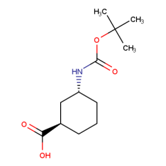 (1R,3R)-3-{[(tert-butoxy)carbonyl]amino}cyclohexane-1-carboxylic acid