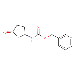benzyl N-[(1S,3S)-rel-3-hydroxycyclopentyl]carbamate
