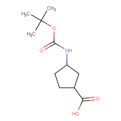 (1S,3R)-rel-3-{[(tert-butoxy)carbonyl]amino}cyclopentane-1-carboxylic acid