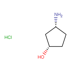 (1S,3R)-3-aminocyclopentan-1-ol hydrochloride