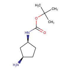 tert-butyl N-[cis-3-aminocyclopentyl]carbamate