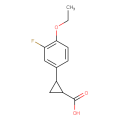 (1S,2S)-rel-2-(4-ethoxy-3-fluorophenyl)cyclopropane-1-carboxylic acid